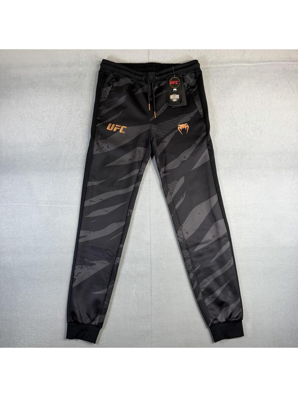 Venum UFC Joggers Womens Small Gray Urban Camo Fight Week Adrenaline Sweatpants